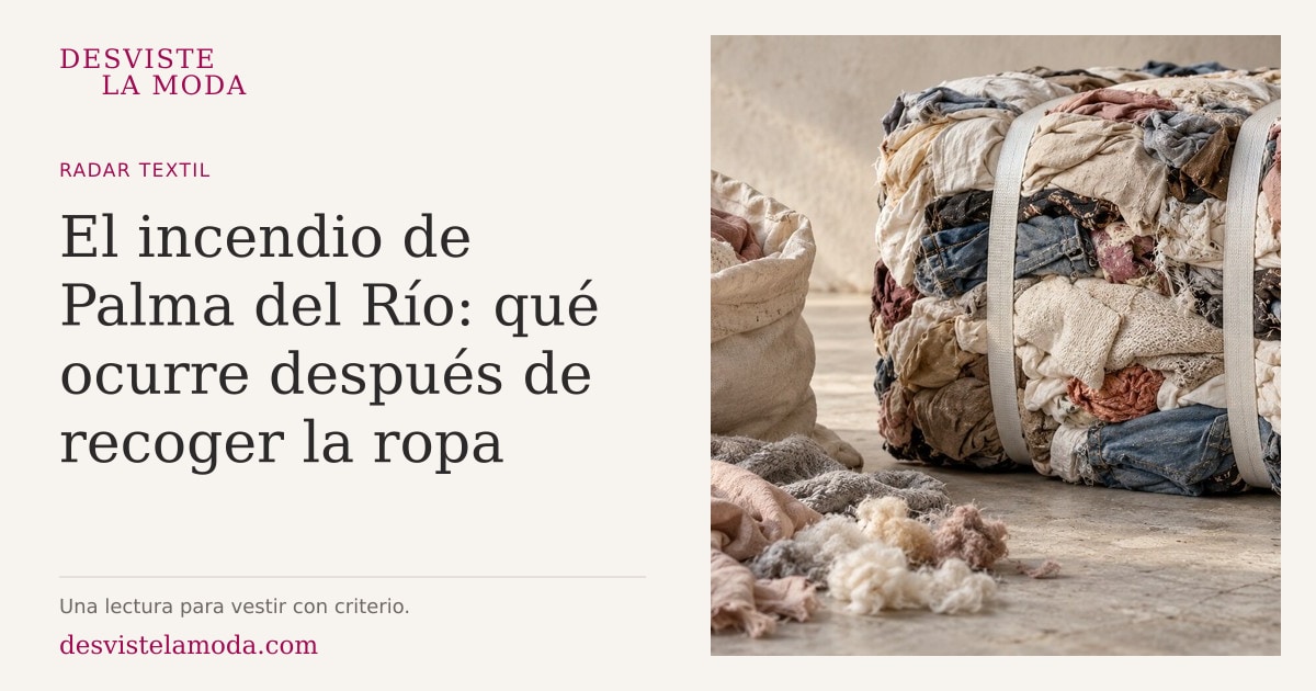 Portada para compartir: El incendio de Palma del Río: qué ocurre después de recoger la ropa